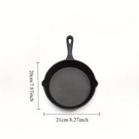 Mini ketaus keptuvė indukcinei viryklei,  20cm modelis