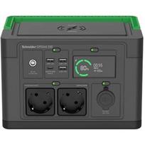 Atsarginis maitinimo šaltinis ("Power Bank") Nešiojama maitinimo sistema - APC - 330W - 328Wh Ličio-ION - LCD ekranas - 2 Schuko lizdai - 4 USB prievadai
