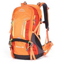 Turistinės kuprinės Aoking 50L Orange su ventiliuojamu rėmu