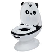 Naktipuodis „Bebe Confort Panda“ mini dydžio tualetas, nuleidimo garso efektas, lengvai valomas dizainas