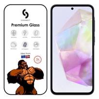 Prijunkite „Samsung Galaxy A26 Corning Gorilla Glass“ antistatinį 3D pilną dangtelį, 5 kartus tvirtesnį