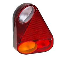 Dešinės pusės priekabos žibintas su atbulinės eigos 12V FT-077 Fristom
