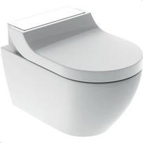 Išmanus pakabinamas klozetas Geberit AcuaClean Tuma Comfort Rimless su bide funkcija ir lėtai nusileidžiančiu dangčiu 146.291.SI.1