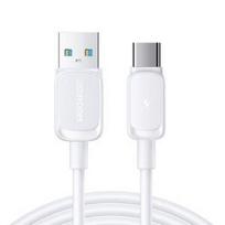 USB laidas Joyroom "A14" baltas "Type-C" 120cm (iki 3A)
