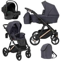 Universalus vežimėlis Kunert Lazzio Premium 3in1, Anthracite