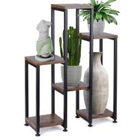 Metalinis gėlių stovas, 6 pakopų gėlynas, 70 cm