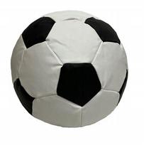 Sėdmaišis-pufas vaikams Ball XXL (40 cm), White/Black