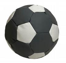 Sėdmaišis-pufas vaikams Ball XXL (40 cm), Grey/White