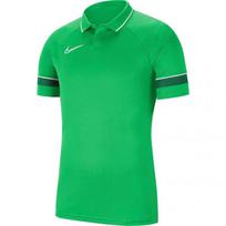 Nike vaikiški marškinėliai futbolui Dri-FIT Academy 21 Polo SS Jr CW6106, žali