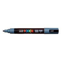 Žymeklis UNI Posca PC-5M, apvalus, 1.8 - 2.5 mm, pilkas