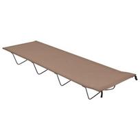 Stovyklavimo gultas, 180x60x19cm, rudas