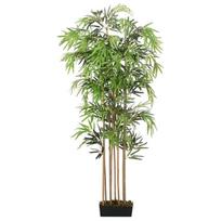 Dirbtinis bambukas, žalios spalvos, 180cm, 1605 lapai