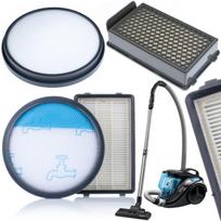 Pakaitinė dalis dulkių siurbliui Tefal, Rowenta RO371 – HEPA filtras, Plaunamas putų filtras, Komplektas 4 vnt