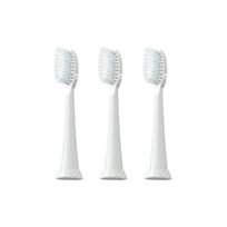 dantų šepetėlis, „Clean Sonic“ elektrinio dantų šepetėlio pakaitinė galvutė, 3 pakuotės, balta