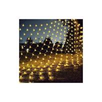 Tinklinė šviesų girlianda, 192 LED tinklo lemputės 3M x 2M, 8 vandeniui atsparūs maitinimo režimai, pritemdoma miegamajam, Kalėdoms, vestuvėms, vakarėliams, namų sodui, šiltai balta