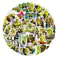 Shrek lipdukų rinkinys 60 dalių