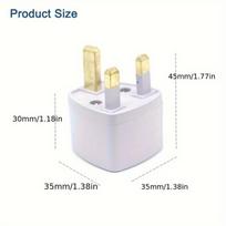 Universalus kelioninis įkrovimo adapteris, DE-2
