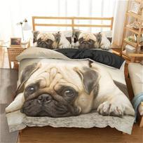 3D šunų patalynės komplektas su pagalvėmis, 200*230