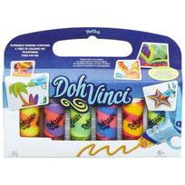 PLAY-DOH CIASTOLINA TUBES DOH VINCI DUO COLOUR 2 spalvos 6 mėgintuvėliai