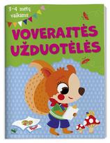 Voveraitės užduotėlės. 3-4 metų vaikams