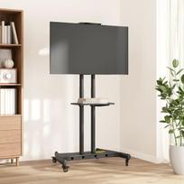 TV laikiklis Tv stovas ant ratukų 32-70 colių ekranui, 600x400mm, 60kg