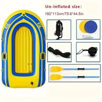 Pripučiama dvivietė PVC baidarė, Žalias 230,0*130,0cm