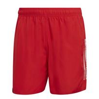 Maudymosi šortai vyrams Adidas MID3S CLX SL, raudoni