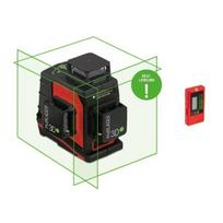 360° linijinis lazerinis nivelyras BMI multi laser 3D (komplektas su imtuvu)