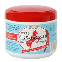 BIO-VITAL® HORSES šildomasis balzamas su aitriųjų paprikų ekstraktu
