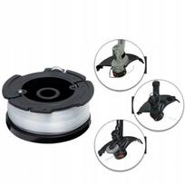 Trimerio pjovimo valas Black & Decker, 6 vnt. su spyruokle