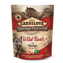 Carnilove konservai šunims Pate Wild Boar with Rosehips 300g