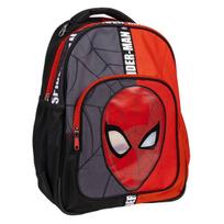 Mokyklinis krepšys Spiderman (Žmogus voras), raudonas/juodas