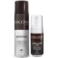 Coccine® vandenį atstumiantis purškalas impregnavimas, 250 ml + Valymo putos visų tipų odai ir tekstilei Coccine®, 100 ml