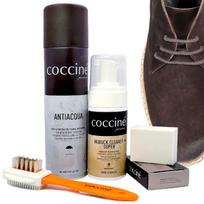Coccine® rinkinys natūraliai zomšai / nubukui, bet kokios spalvos