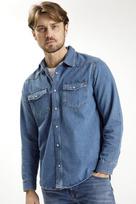 Džinsiniai marškiniai Cross Jeans, M