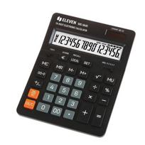 "eleven calculator sdc664s", juodas, lentelė, 16 skaitmenų, dvigubas įkrovimas, lcd ekranas