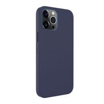 „Evelatus Apple iPhone 12 Pro Max“ natūralios odos dėklas, mėlynas, su „MagSafe“ sąsaja.