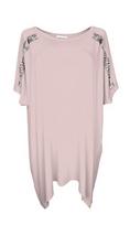 Tunika moterims, puošta su tinkleliu, XXXXXL