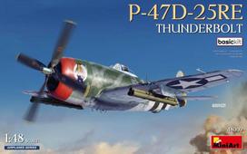 Miniart - Republic P-47D-25RE Thunderbolt Basic Kit, 1/48, 48009