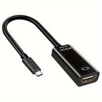 4K HDTV Type-C adapteris: sklandus vaizdo ir garso perdavimas.