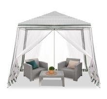 Lauko pavėsinė 2,4x2,4 m, balta