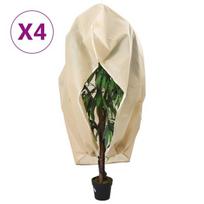 Uždangalai augalams su užtrauktukais, 4 vnt., 3,93x3 m, 70g/m²