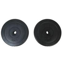 Svoriai 10 kg, 2 vnt., Juoda