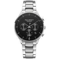 Vyriškas laikrodis Paul Hewitt Solar Chrono Silver Black PH-W-0301 PH-W-0301