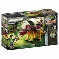 71262 Playmobil® Dino Rise Tricératops and soldiers, 37 d.