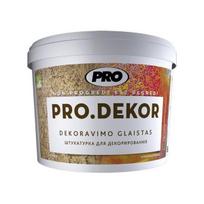 Dekoravimo glaistas Procolor smulkiagrūdis, 15 kg