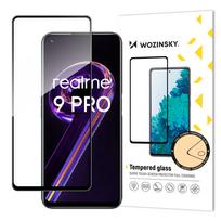 Wozinsky Tempered Glass Full Glue Super Tough Screen Protector Pilnas Padengimas su Rėmeliu, Tinkantis Realme 9 Pro juodas