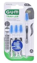 Tarpdančių šepetėliai Sunstar GUM Trav-Ler, 2,6 mm, 4 vnt.