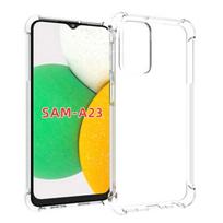 TakeMe Anti-Shock Extra Protection 0.5mm Back cover case for Samsung A23 4G / 5G Transparent