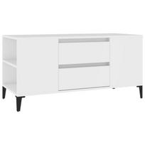 Televizoriaus spintelė vidaXL 102x44,5x50cm, Balta
